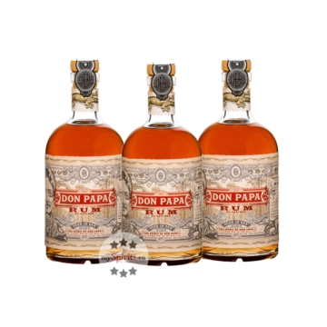 3 x Don Papa 7 Philippinischer Single Island Rum / 40 % vol / 3 x 0,7 Liter-Flasche