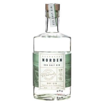 Doornkaat Norden Sea Salt Dry Gin / 40 % vol / 0,7 Liter-Flasche