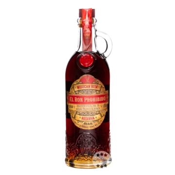 El Ron Prohibido Reserva 12 Solera Blended Rum / 40 % Vol. / 0,7 Liter-Flasche