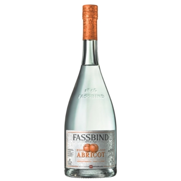 Fassbind Eau-de-Vie Abricot Aprikosenbrand / 43 % vol / 0,7 Liter-Flasche
