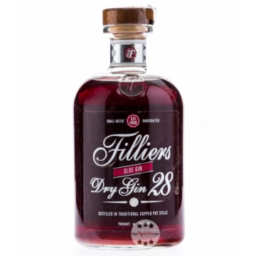 Filliers Dry Gin 28 Sloe Gin / 26 % vol. / 0,5 Liter-Flasche