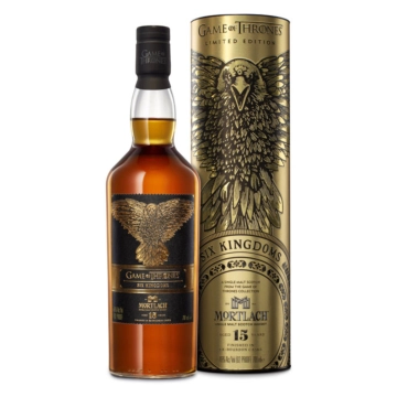 Game of Thrones Whisky Six Kingdoms Mortlach 15 Jahre / 46 % Vol. / 0,7 Liter-Flasche in Geschenkdose
