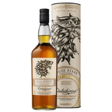 Game of Thrones Whisky House Stark Dalwhinnie Winter's Frost / 43 % Vol. / 0,7 Liter-Flasche in Geschenkdose