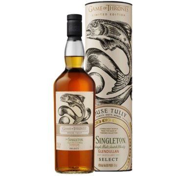 Game of Thrones Whisky House Tully Singleton of Glendullan / 40 % Vol. / 0,7 Liter-Flasche in Geschenkdose