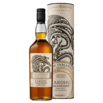Game of Thrones Whisky House Targaryen Cardhu Gold Reserve / 40 % Vol. / 0,7 Liter-Flasche in Geschenkdose