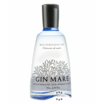 Gin Mare – Mediterranean Gin / 42,7 % vol. / 0,7 Liter-Flasche