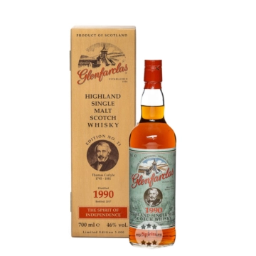 Glenfarclas 1990/2017 Ed. No. 21 Highland Single Malt Scotch Whisky / 46 % Vol. / 0,7 Liter in Holzbox