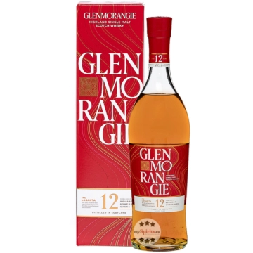 Glenmorangie 12 Jahre The Lasanta Highland Single Malt Scotch Whisky / 43 % Vol / 0,7 Liter in Geschenkbox