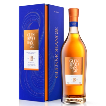 Glenmorangie 18 Jahre THE INFINITA Highland Single Malt Scotch Whisky / 43 % Vol. / 0,7 Liter-Flasche in Geschenkschatulle