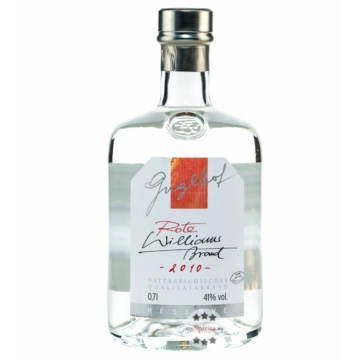 Guglhof Rote Williams Brand – Jahrgangsbrand Reserve / 41 % Vol. / 0,7 Liter-Flasche