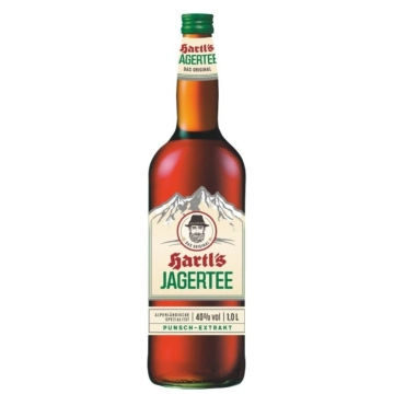 Hartl's Jagertee Punsch-Extrakt / 40 % Vol. / 1,0 Liter-Flasche