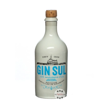 Gin Sul Dry Gin Onpack mit Glas / 43 % vol / 0,5 Liter-Flasche in Geschenkbox