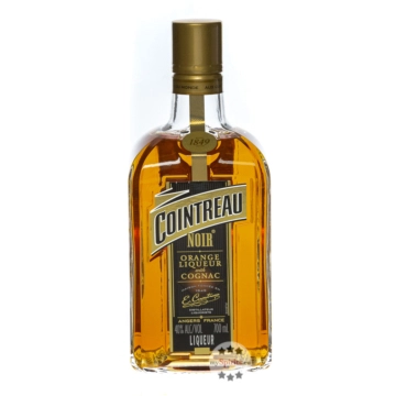 Cointreau Noir Orange Liqueur mit Cognac / 40 % Vol. / 0,7 Liter-Flasche in Geschenkkarton