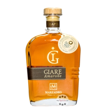 Marzadro: Giare Grappa Affinata Amarone / 41 % Vol. / 0,7 Liter-Flasche