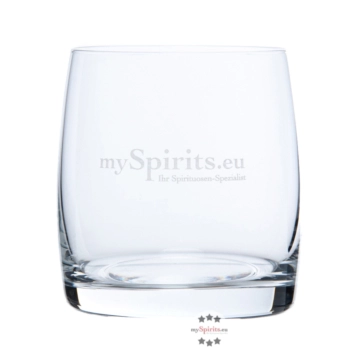 Gin und Whisky Tumbler Glas - hochwertiges Becherglas für Drinks auf Eis / B x H 7 x 8,5 cm / 290 ml