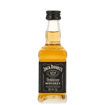 Jack Daniel’s Old No. 7 Tennessee Whiskey Mini / 40 % vol / 0,05 Liter-Flasche