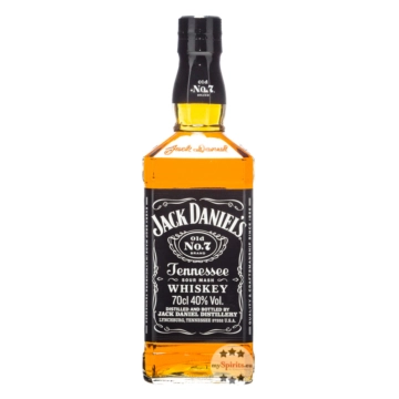 Jack Daniel’s Old No. 7 Tennessee Whiskey / 40 % Vol. / 0,7 Liter-Flasche