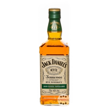 Jack Daniel's Rye Tennessee Straight Rye Whiskey / 45 % Vol. / 0,7 Liter-Flasche