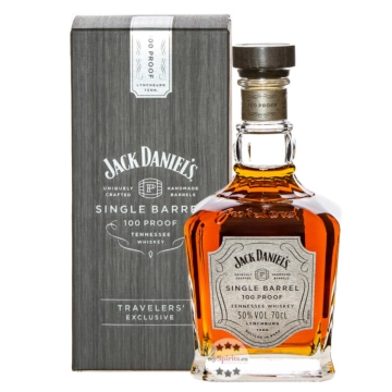 Jack Daniel's Single Barrel 100 Proof Tennessee Whiskey / 50 % Vol. / 0,7 Liter-Flasche in Geschenkbox