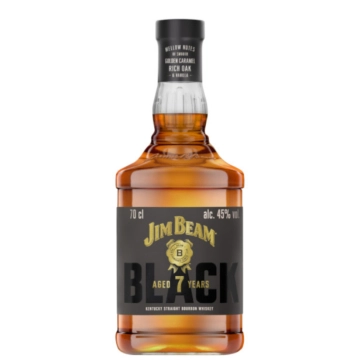 Jim Beam Black Extra Aged 7 Years Bourbon Whiskey / 45 % Vol. / 0,7 Liter-Flasche