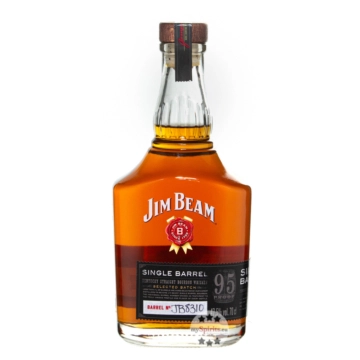Jim Beam Single Barrel Kentucky Straight Bourbon Whiskey / 47,5 % Vol. / 0,7 Liter-Flasche