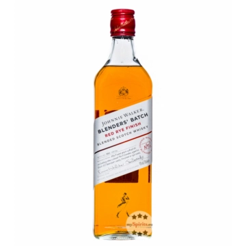 Johnnie Walker Blender’s Batch Red Rye Whisky / 40 % Vol. / 0,7 Liter-Flasche in Geschenkkarton