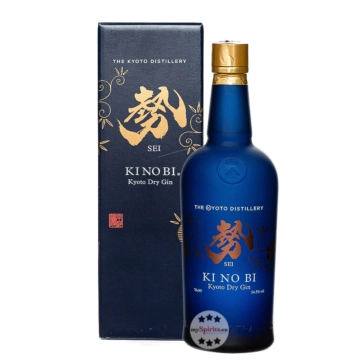 Ki No Bi „Sei“ Kyoto Dry Gin / 54,5 % Vol. / 0,7 Liter-Flasche in Geschenkkarton