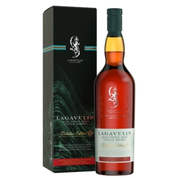 Lagavulin Distillers Edition Islay Single Malt Scotch Whisky mit Sherry-Finish / 43 % vol. / 0,7 Liter-Flasche in Geschenk-Box