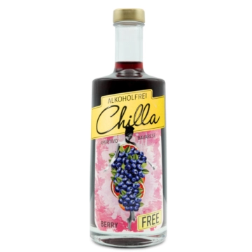 Lantenhammer Chilla Berry Free Aperitivo Bavarese alkoholfrei / 0 % vol / 0,5 Liter-Flasche