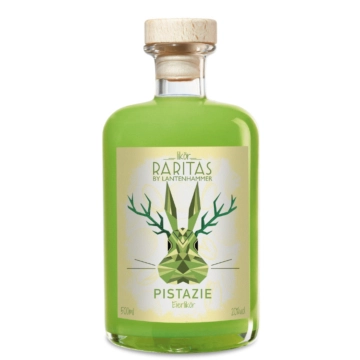 Lantenhammer Raritas Pistazie Eierlikör / 20 % vol / 0,5 Liter-Flasche