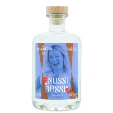 Lantenhammer Raritas Die Gruaberin "Nussi Bussi" Haselnussschnaps / 32 % vol / 0,5 Liter-Flasche