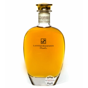 Lantenhammer Raritäten Williamsbrand Cuvée / 43 % Vol. / 0,7 Liter-Karaffe in Holzbox