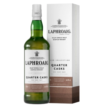 Laphroaig Quarter Cask Islay Single Malt Scotch Whisky / 48 % Vol. / 0,7 Liter-Flasche in Geschenkdose