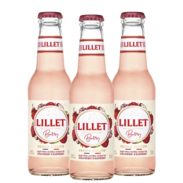 Lillet Berry RTD 3er-Set / 10,3 % vol / 3 x 0,2 Liter-Flasche