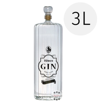 Bergbrennerei Löwen Dry Gin Großflasche / 40 % Vol. / 3,0 Liter-Flasche
