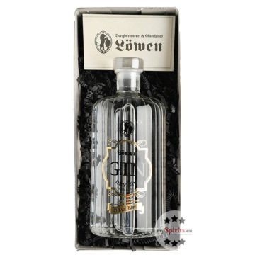 Bergbrennerei Löwen Geschenk-Set Gin Genuss 1er / 40 % Vol. / 0,35 Liter-Flasche