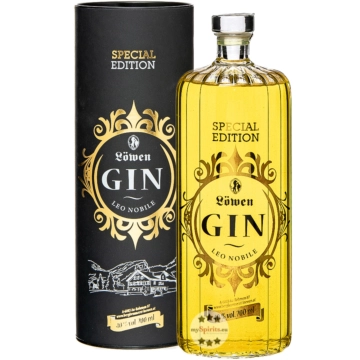 Bergbrennerei L&ouml;wen Gin Leo Nobile Special Edition / 40 % Vol. / 0,7 Liter-Flasche