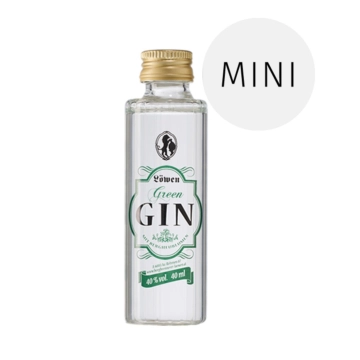 Löwen: Green Gin Mini / 40 % Vol. / 0,04 Liter-Flasche 