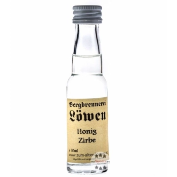 Löwen: Honig-Zirbe / 35 % vol / 0,02 Liter-Flasche