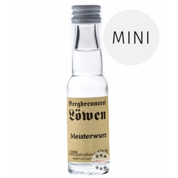 Löwen: Meisterwurz / 42% Vol. / 0,02 Liter - Miniatur-Flasche