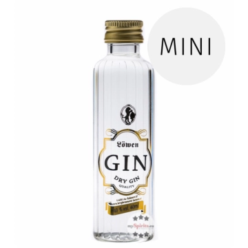Bergbrennerei Löwen Gin - Dry Gin Quality / 40 % vol. / 0,04 Liter-Flasche