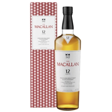 The Macallan 12 Jahre Double Cask Highland Single Malt Scotch Whisky / 40 % Vol. / 0,7 Liter-Flasche in Geschenkkarton