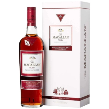 The Macallan Ruby 1824 Edition Highland Single Malt Scotch Whisky / 43 % vol / 0,7 Liter - WHISKY CLUB
