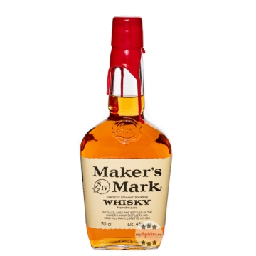 Maker's Mark Kentucky Straight Bourbon Whisky / 45 % Vol. / 0,7 Liter-Flasche