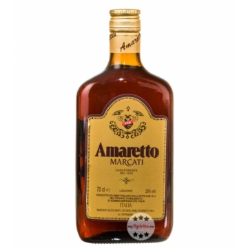 Marcati Amaretto Likör / 25 % Vol. / 0,7 Liter-Flasche