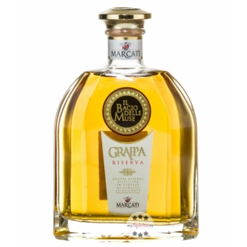 Marcati Grappa Riserva &bdquo;Il Bacio delle Muse&ldquo; / 40 % Vol. / 0,7 Liter-Flasche
