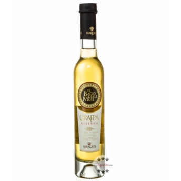 Marcati Grappa Riserva „Il Bacio delle Muse“ Elite / 40 % Vol. / 0,2 Liter-Flasche