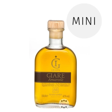 Marzadro Grappa Giare Amarone / 41 % Vol. / 0,1 Liter-Flasche