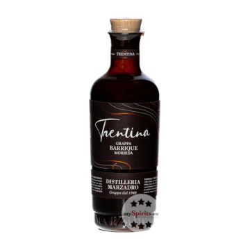 Marzadro: La Trentina Barrique Grappa Morbida / 41 % Vol. / 0,2 Liter-Flasche