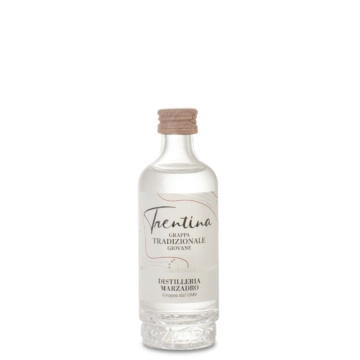 Marzadro: Grappa La Trentina Tradizionale / 41 % vol / 0,05 Liter-Flasche